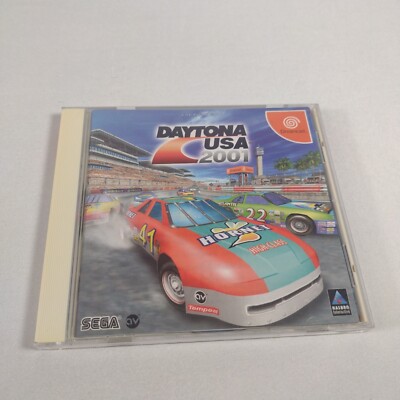 Japanese Daytona USA 2001 Sega Dreamcast Complete CIB Japan Import US Seller