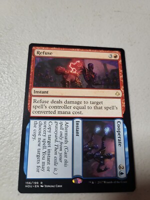 REFUSE COOPERATE 156/199 HOUR OF DEVASTATION MTG MAGIC NM Free Shipping