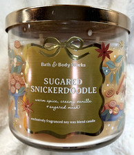 Bath Body Works Sugared Snickerdoodle 3-wick Fragranced Candle 14.5 oz
