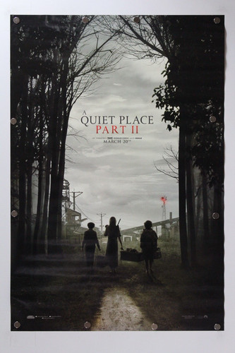 A Quiet Place Part 2 2020 Double Sided Original Movie Poster 27" x 40"