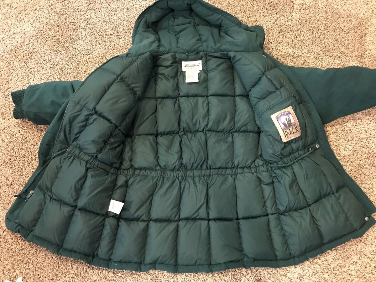 90's Vintage Eddie Bauer Women's Premier Polar Parka Goose 90's Vintage Eddie Bauer Women's Premier Polar Parka Goose