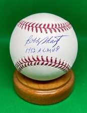 BOBBY SHANTZ AUTOGRAPH BASEBALL TRISTAR AUTHENTIC DYNASTY #/48 1952 AL MVP