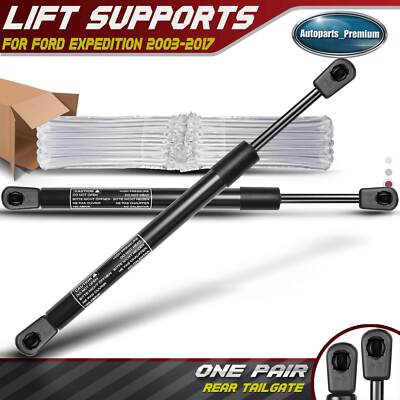 2Pcs Rear Tailgate Lift Supports Shock Struts for Ford Expedition 2003-2017 SUV