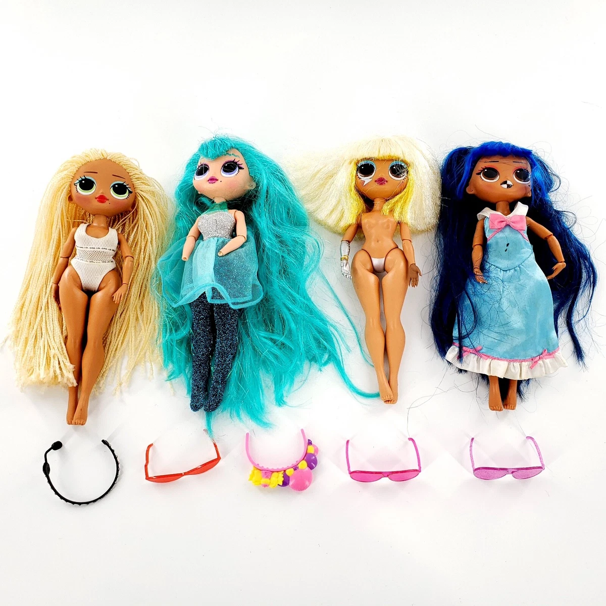 LOL Surprise OMG Fashion Doll Lot Of 4 Please Read Description