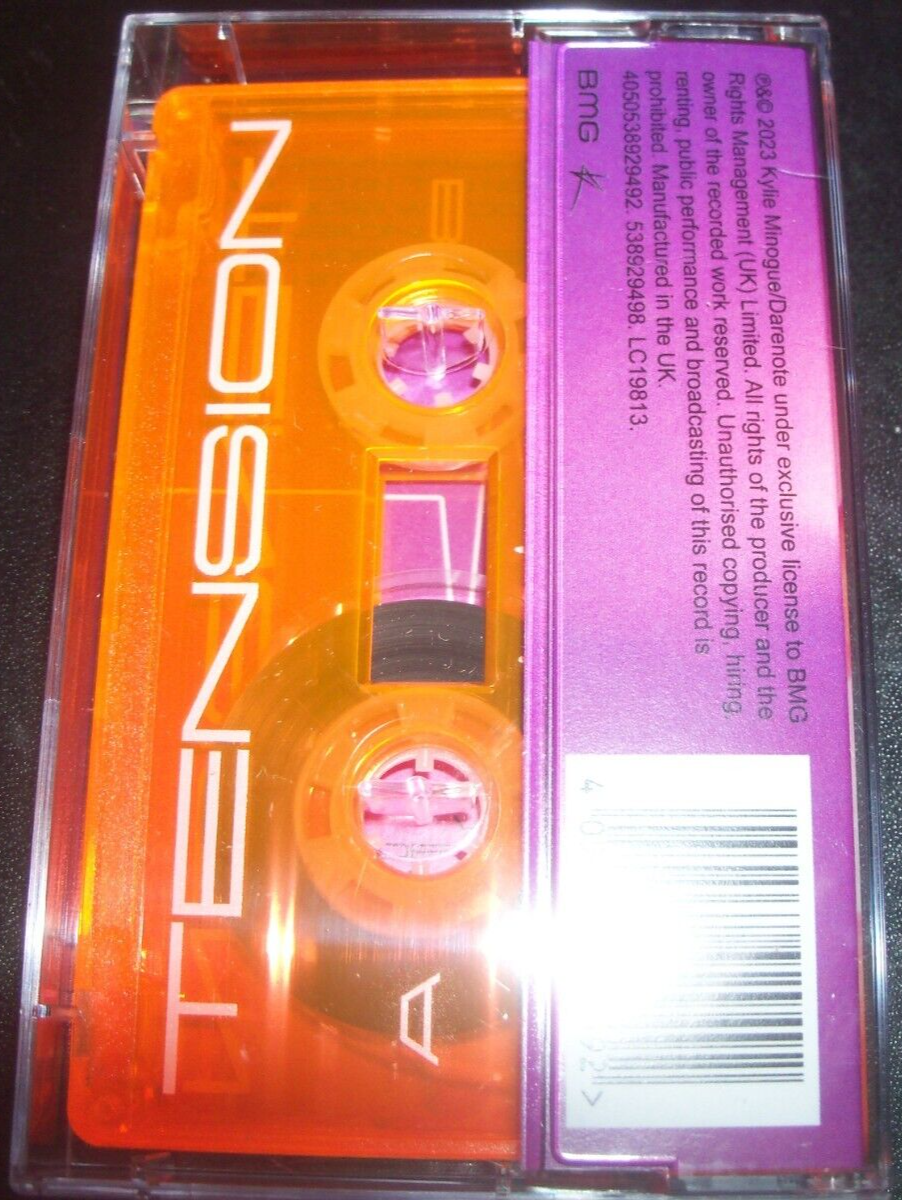 Kylie Minogue – Tension Limited Edition Orange Cassette