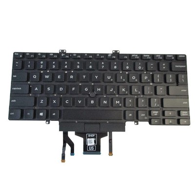 NEW OEM Dell Latitude 5400 5401 Backlit Dual Point Laptop Keyboard 3J9FC