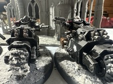 Games Workshop Warhammer 40k Space Marines Outriders - Pro Painted