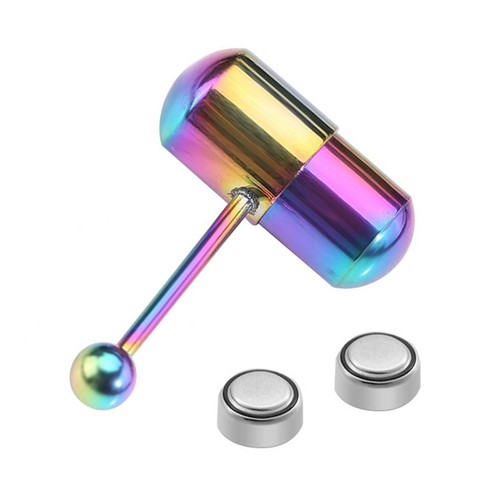 Stainless Steel Tongue Bars Women Men Stud Body Piercing Jewelry - Picture 10 of 15