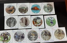 6th  Print Full Set of All 13,  10 Cent AAFES  Pogs 2005 printing