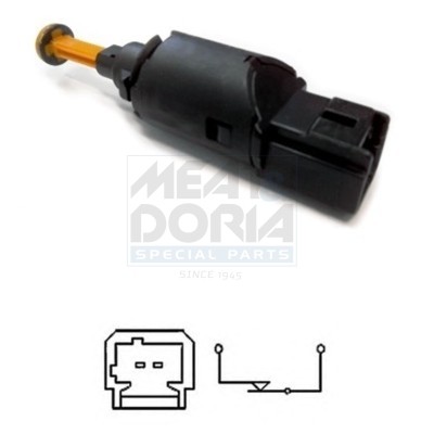 Meat & Doria Bremslichtschalter FüR Peugeot 206 CC 2D 1.6 16V 2.0 S16 2A/C 1.4I-image