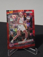 2025 Panini Prizm WNBA Brianna Turner #105 Red Pandora /199 Costco Exclusive