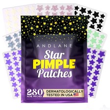 280 Pcs Star Pimple Patches - Hydrocolloid Zit Stickers with Salicylic Acid