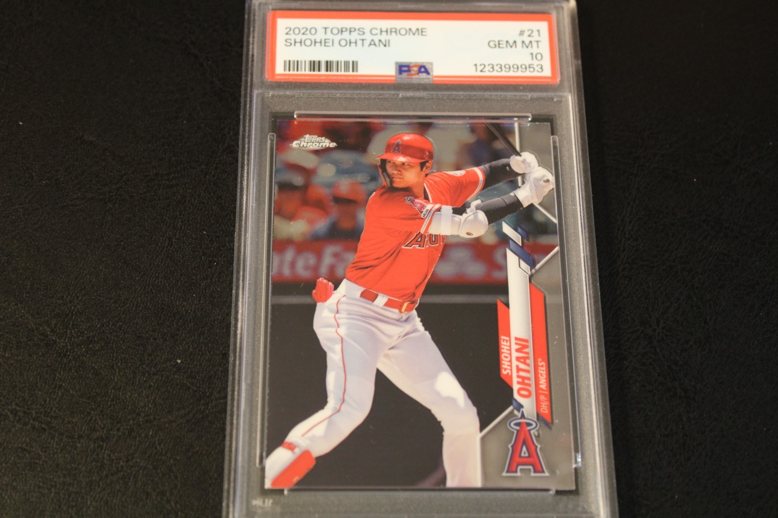2020 Topps Chrome - Shohei Ohtani - Card # 21 - PSA GEM MINT 10