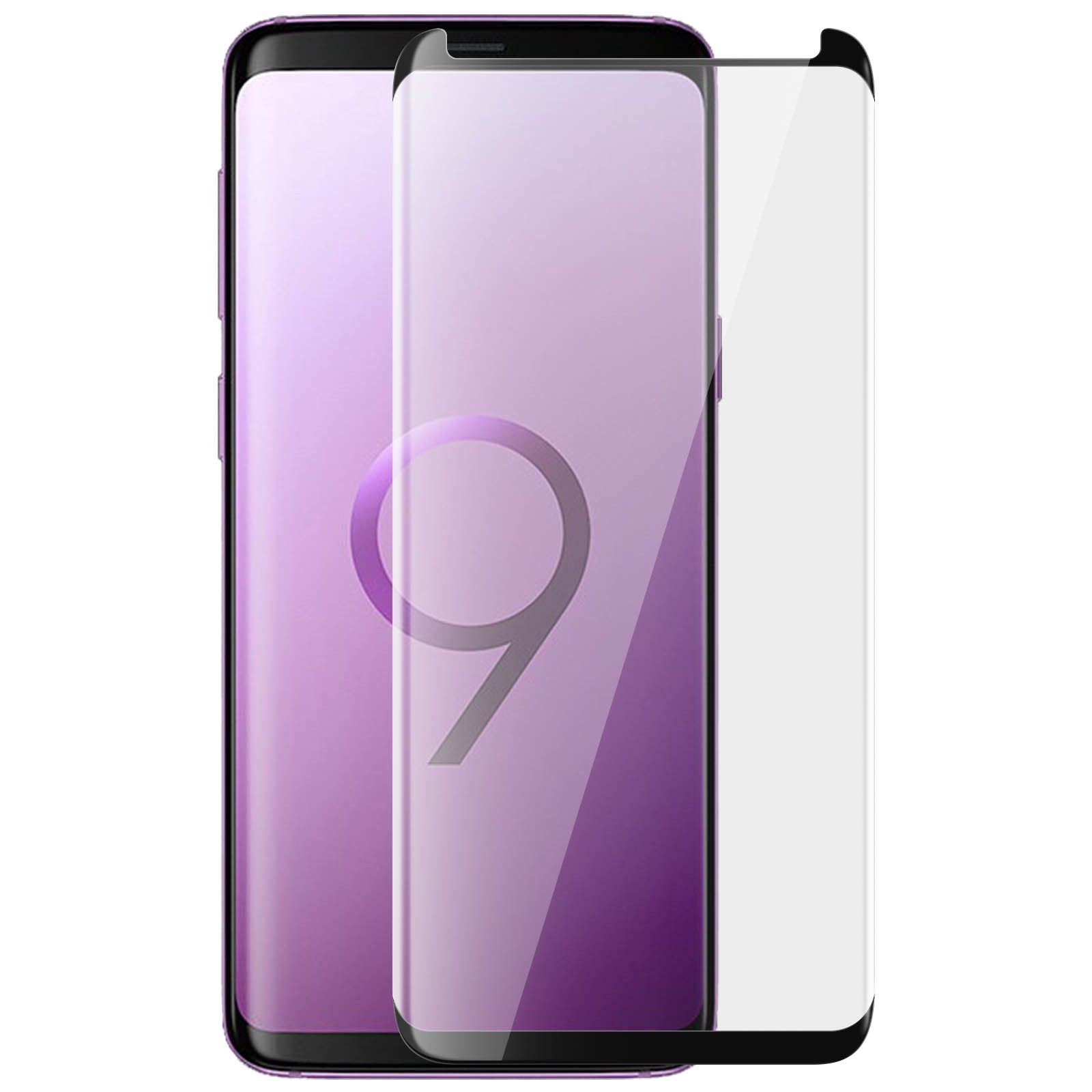 Verre trempé Galaxy S9 Plus anti-rayures pour réparer l'écran cassé
