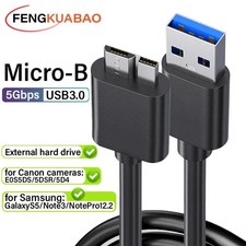 USB 3.0 to Micro B Cable for External HDD WD Seagate Toshiba 1M 2M