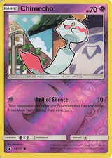 ✨Chimecho 43/111 - Reverse Holo - SM - Crimson Invasion - NM