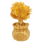 Holiday Fund Money Box Crystals Tree Tabletop Decor Desktop Ornament