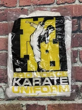 PRO FORCE White Karate Uniform GI Lite Weight Adult Size 4 Vintage 1994 NEW