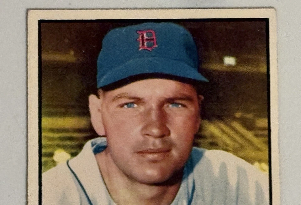 1952 Topps Baseball Frank House #146 Yellow Tiger Variation Detroit Tigers - Image 2 of 4