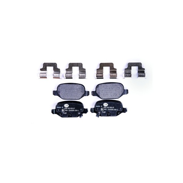Bremsbelagsatz Scheiben Mit VerschleißWarnung 14,4 Mm Hella FüR U.A. Fiat 500X-image