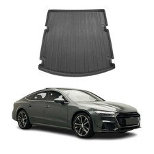 Kofferraumwanne Laderaumwanne für Audi A7 C8 Sportback 2018-2025 TPE Schwarz