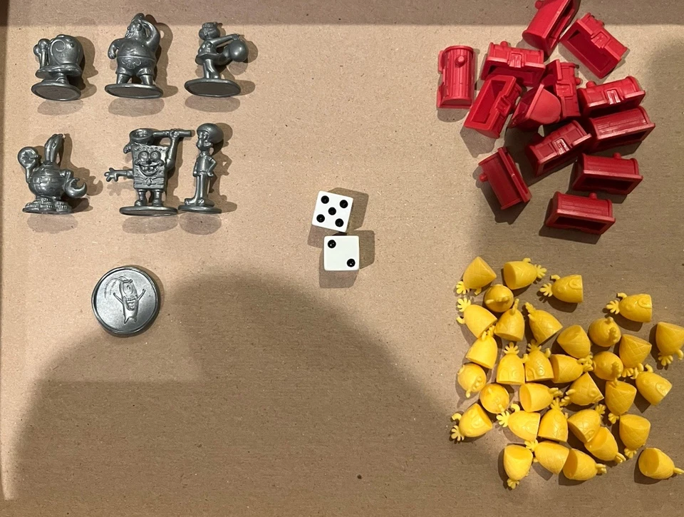 Hasbro Spongebob Squarepants Monopoly Collectors Edition 2005 Complete - Image 4 of 4