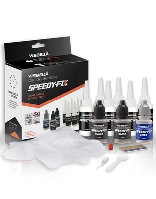 Visbella 7 Seconds Speedy Fix Strong Instant Adhesive & Black and Grey