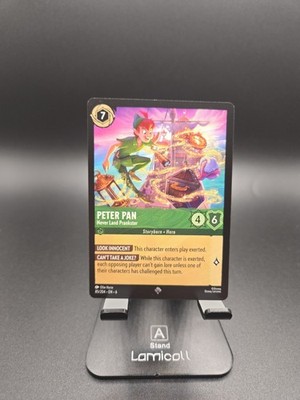 Disney Lorcana-Azurite Sea-Peter Pan - Never Land Prankster-#85-Base -NM Collect
