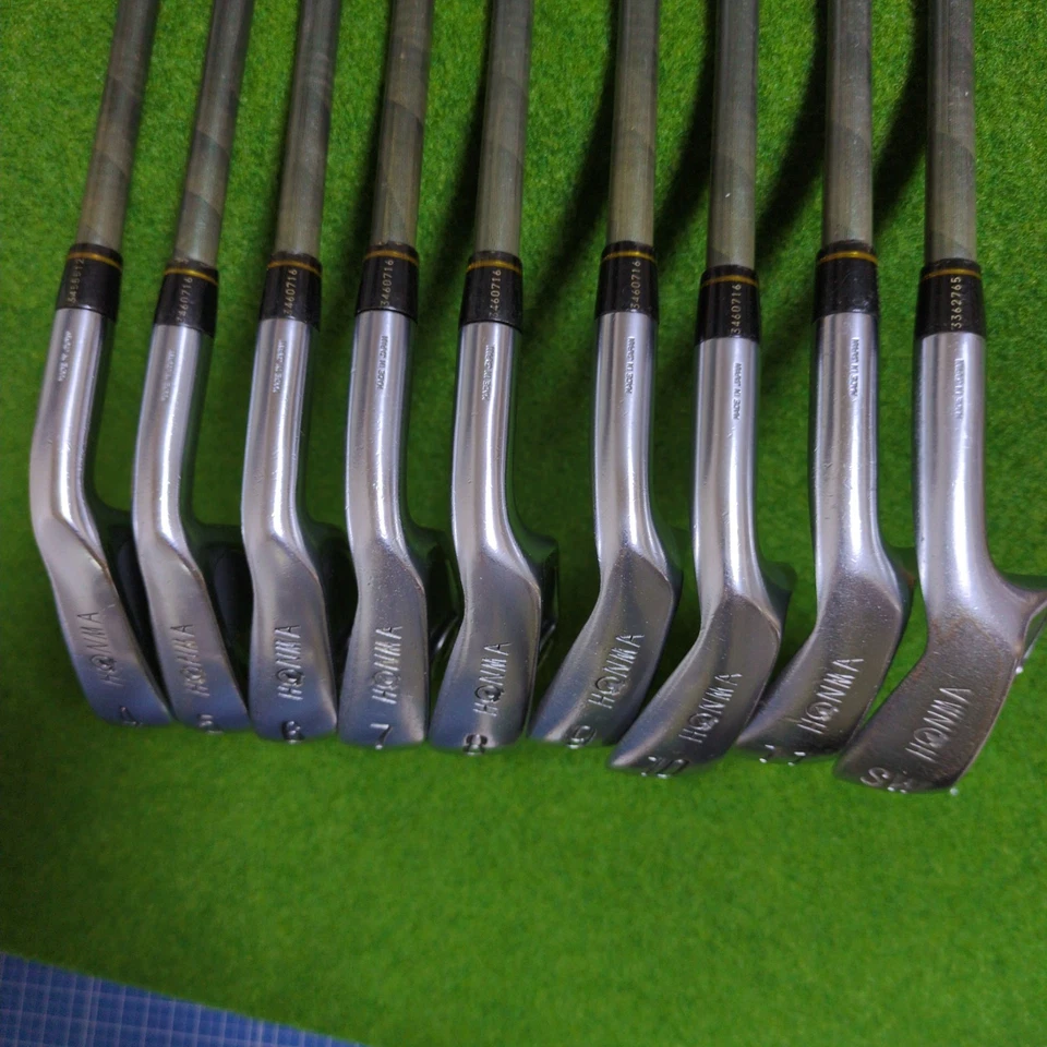 Hiro Honma LB-280 iron set of 9 4-11.SW Titanium Carbon Grafite Flex R-1 RH - Image 2 of 4