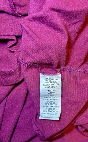 Children's Place Girls XXL (16) Burgundy Dress Cold Shoulder Short - Picture 4 of 5