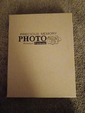 Precious Moments Vintage 3-Ring Scrapbook Memory Photo Binder 8.5x11 Pages