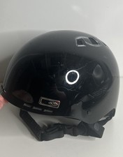 Black SMITH HOLT SKI HELMET Size XS 52-54cm