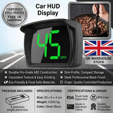 Car Digital GPS Speedo Speed MPH HUD Head Up Display Speedometer