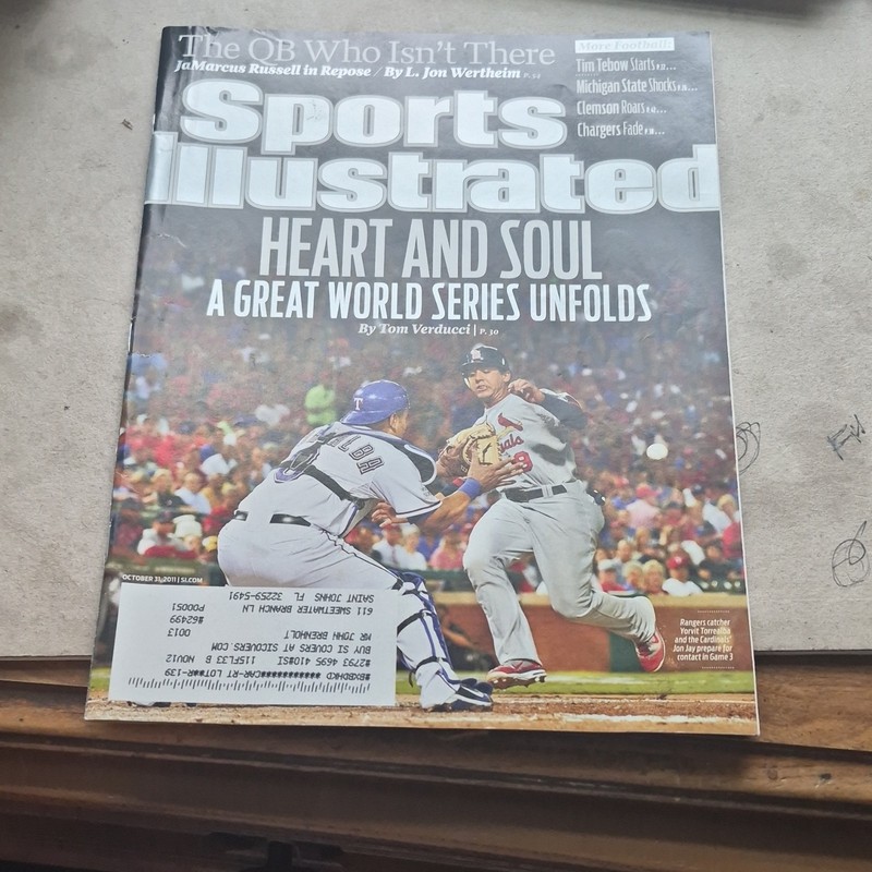 Sports Illustrated Oct 31 2011 Vol 115 #17 Illustrated - Heart and Soul