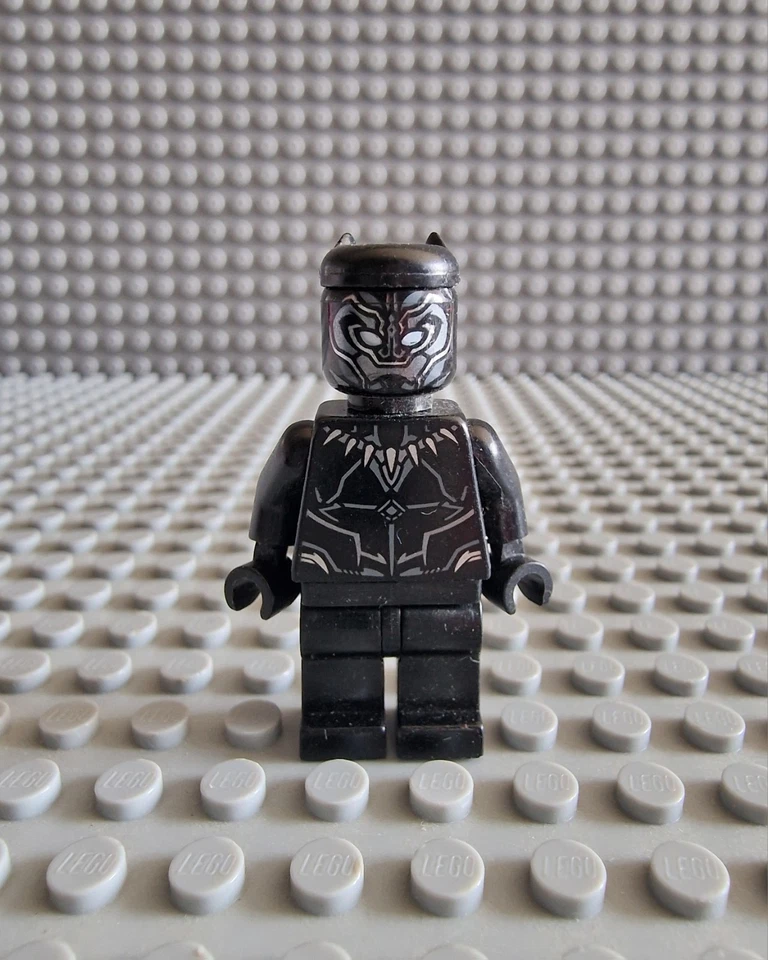 LEGO Super Heroes Minifigur Figur Black Panther sh1019 aus 76310 P104 - Bild 1 von 1