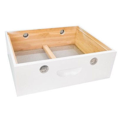 BeeTech 10 Frame Langstroth Bee Hive Quilt Box Hand Painted Assembled Quilt Box 