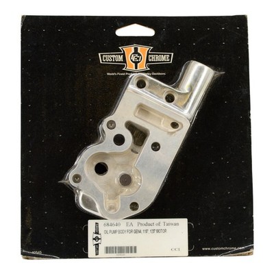 Hi-Flow Polish Oil Pump Body Fit For RevTech Gen 4 Motor 115 & 125 Inch Motors