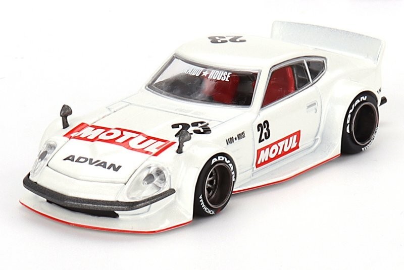 DATSUN FAIRLADY Z MOTUL V3 - KAIDO - white - Mini GT 1:64 | eBay