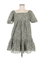 Uniqlo Women Green Casual Dress M