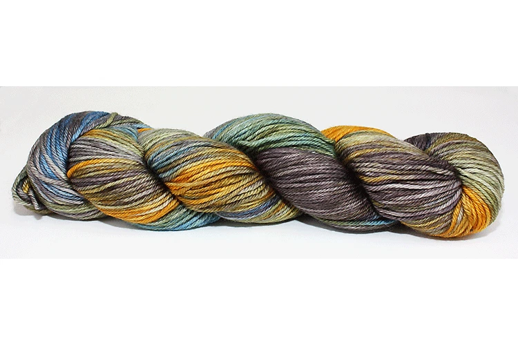 Fiori Hand Dyed 8ply DK 100g Skein - 100% Australian extra fine Merino