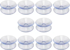 Clear Suction Cups, 10Pcs Suction Cups Multifunctional Mirror Double Sided Non-S