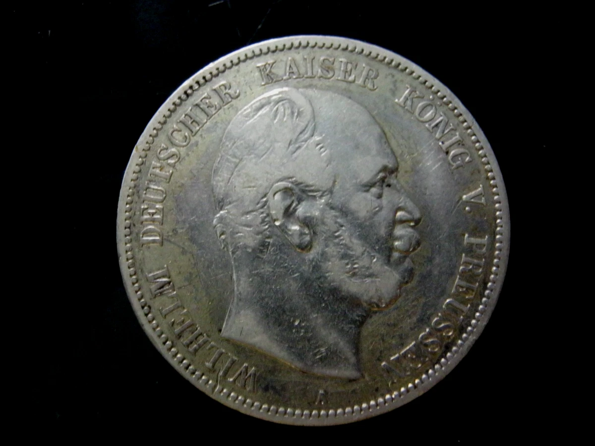 银色1876 年德国硬币| eBay