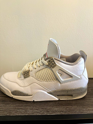 Jordan Air Jordan 4 Retro Mid 'White Oreo'  (No Box) White/Tech Grey 2021 