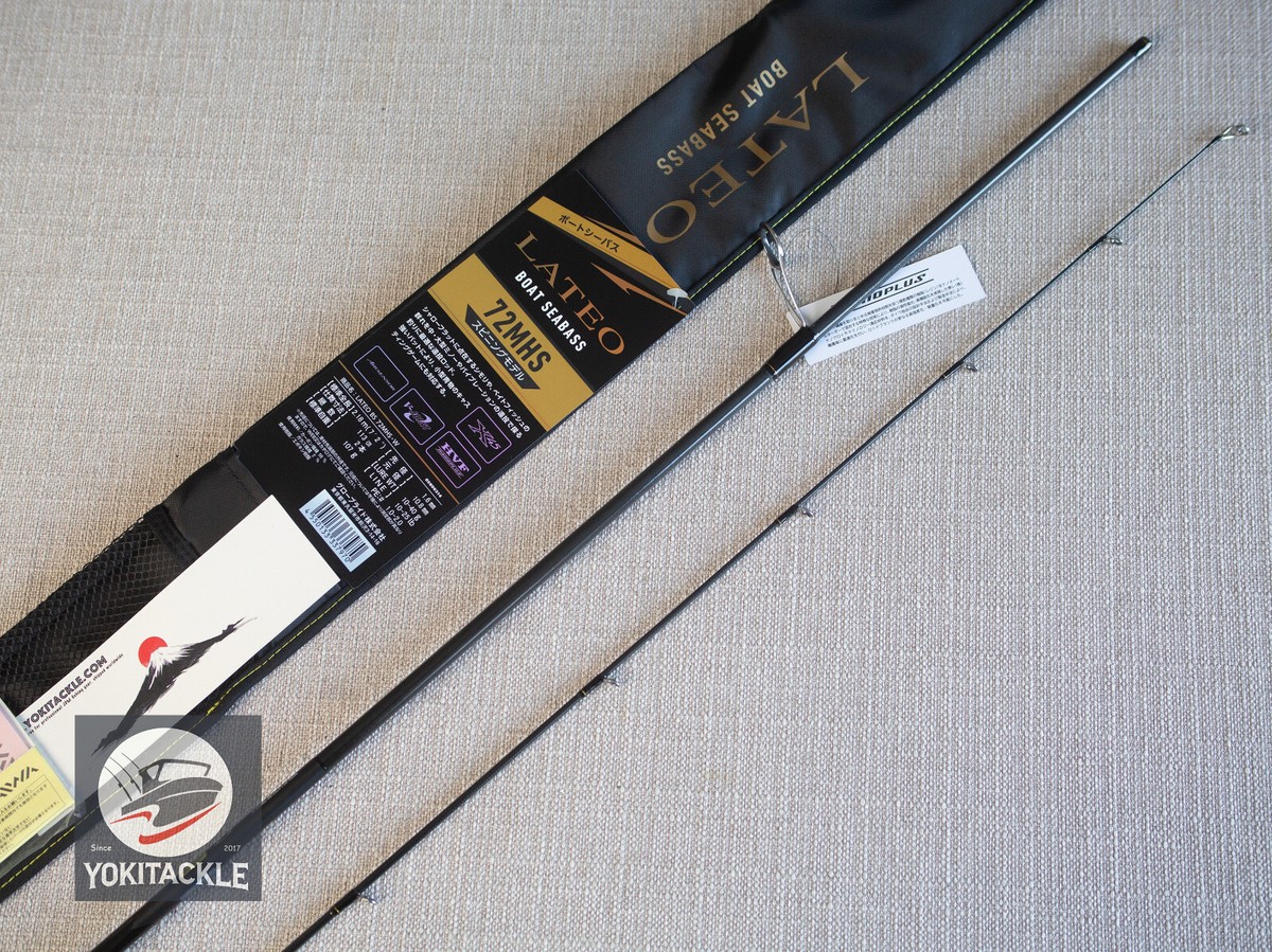 Daiwa LATEO Boat Seabass BS 72MHS-W Spinning Rod Shipping From