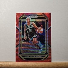 2023 Panini Prizm WNBA Basketball Courtney Williams RUBY WAVE Prizm card # 19