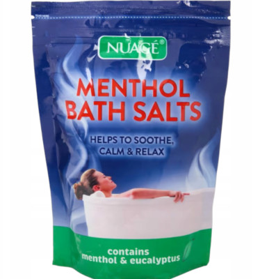 Mint & Eucalyptus Aromatherapie Badesalz 450 g Minze Badezusatz