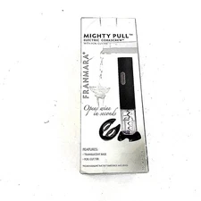 mighty pull electric corkscrew with foil cutter bottle wine opener new