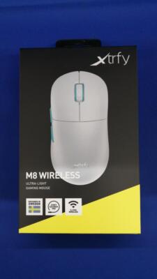 XTRFY M8 Wireless Ultralight Gaming Mouse Good Condition Used