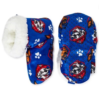 Paw Patrol/Toddler Boys/ BOOTIES/ HOUSE SLIPPERS/ Size 3T-5T