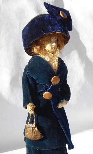 Antique Doll Mannequin Model France Plaster Accessorie Old Fashion 1910s RARE - Picture 4 of 10
